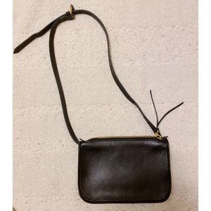 Madewell black Belt Bag
